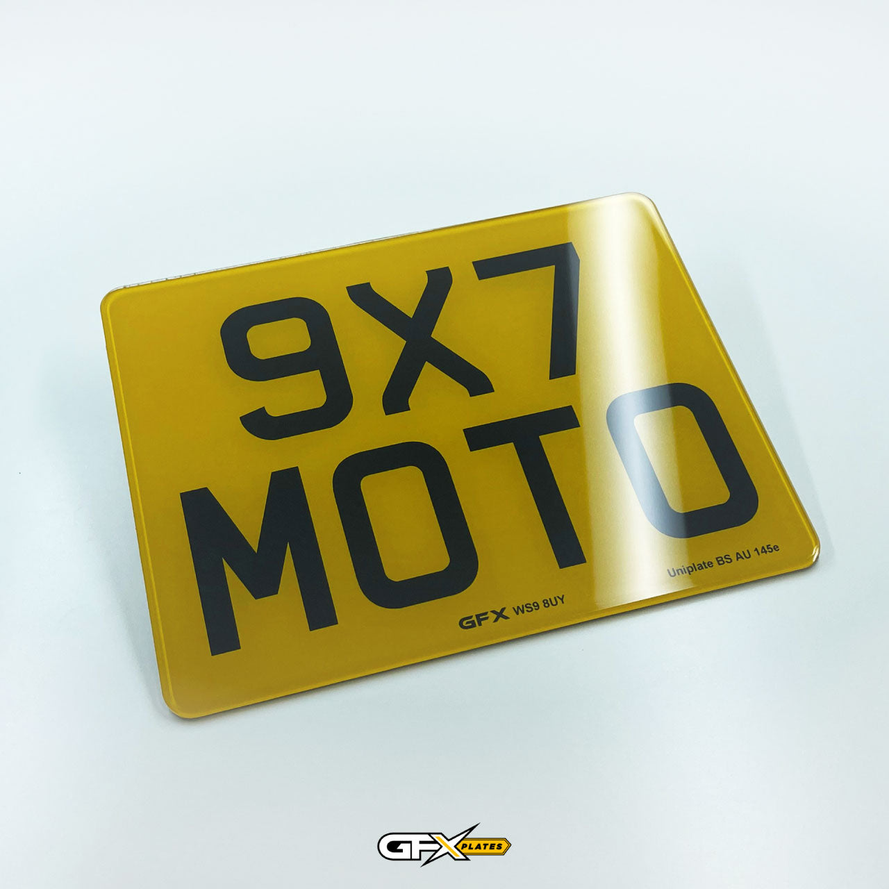 Motorcycle / Motorbike / Quadbike Acrylic Number Plates