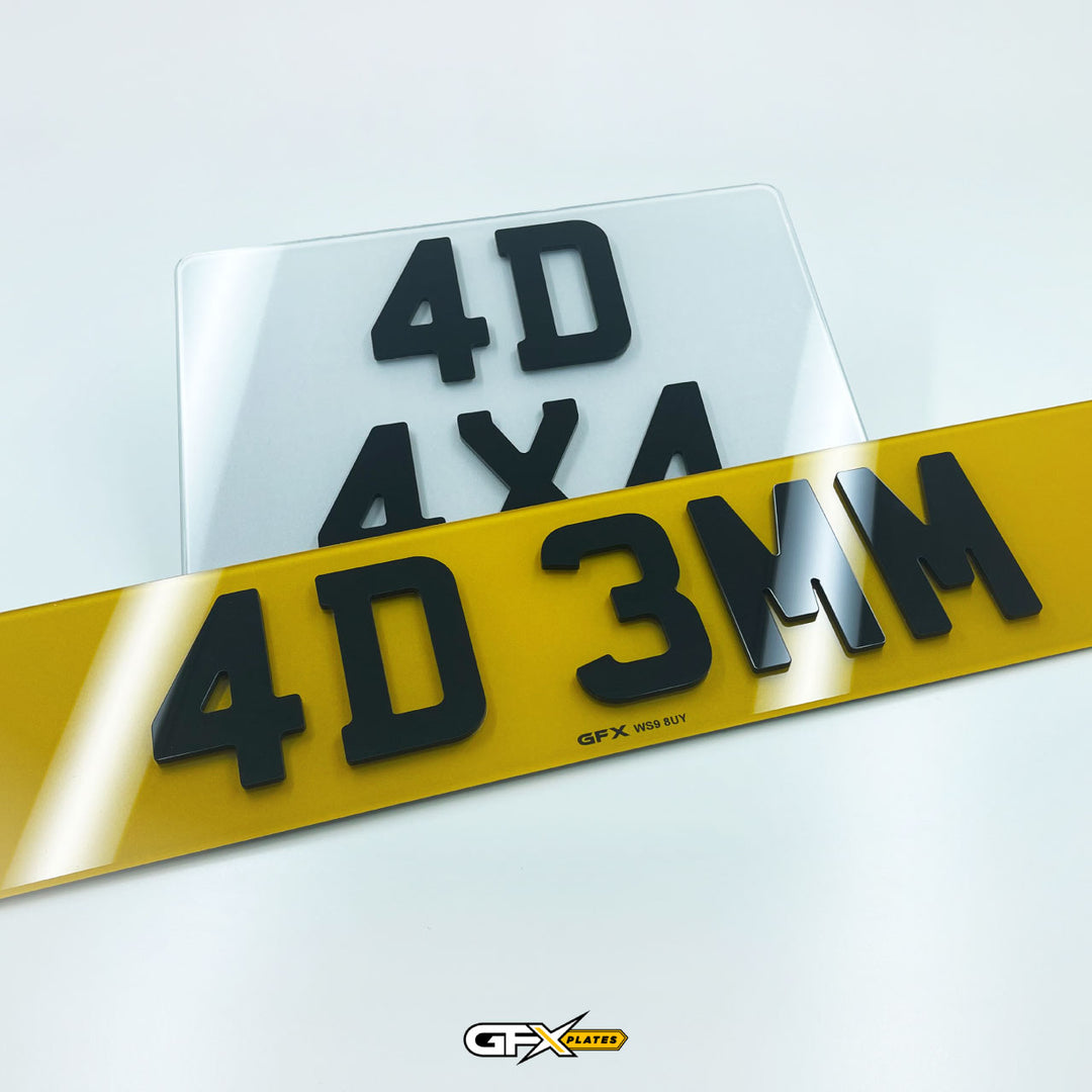 4D 4x4 Square Number Plates