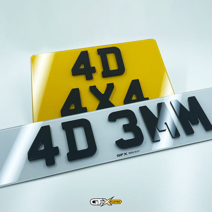 4D 4x4 Square Number Plates