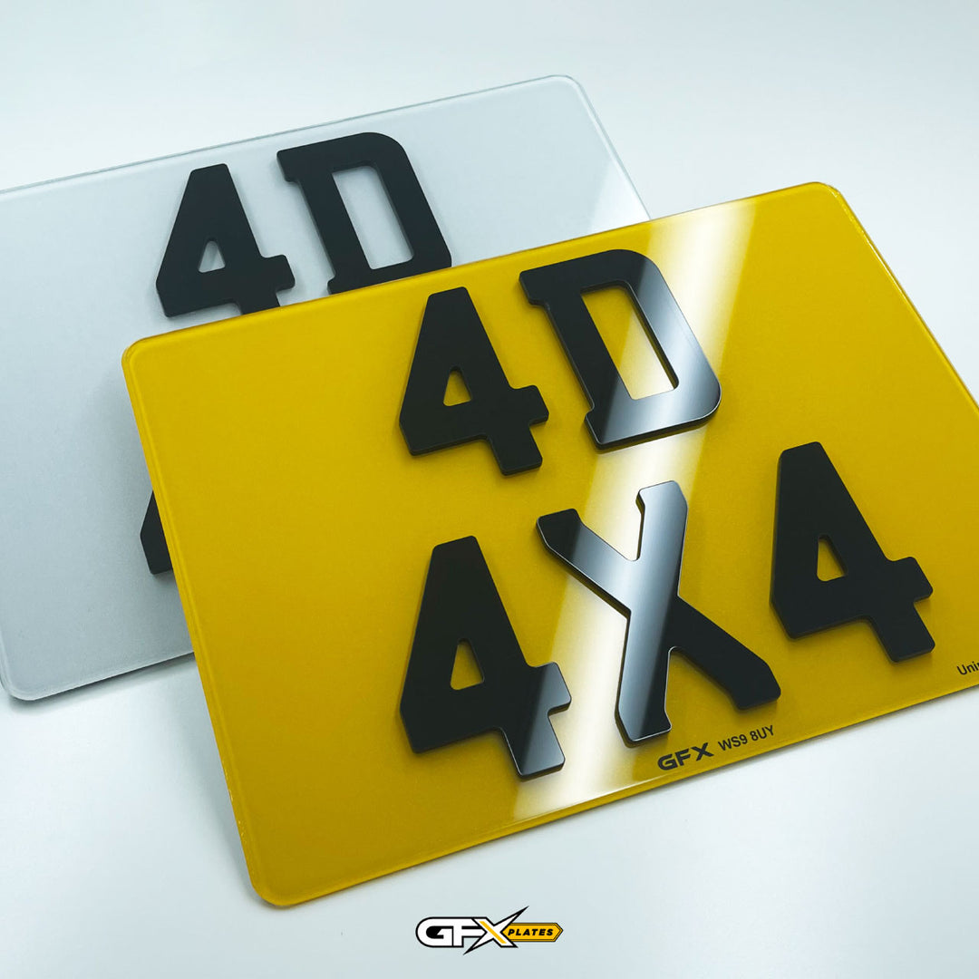 4D 4x4 Square Number Plates