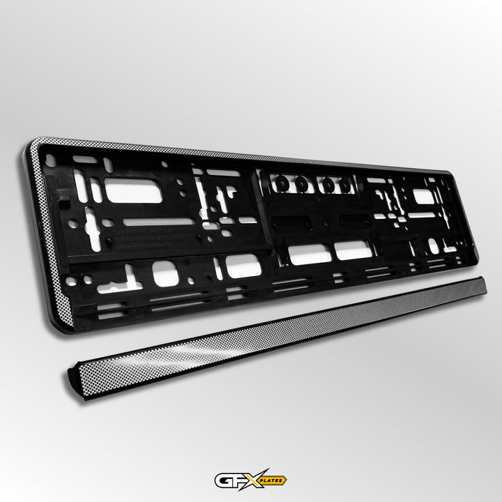 Carbon Number Plate Holder Frame Surround