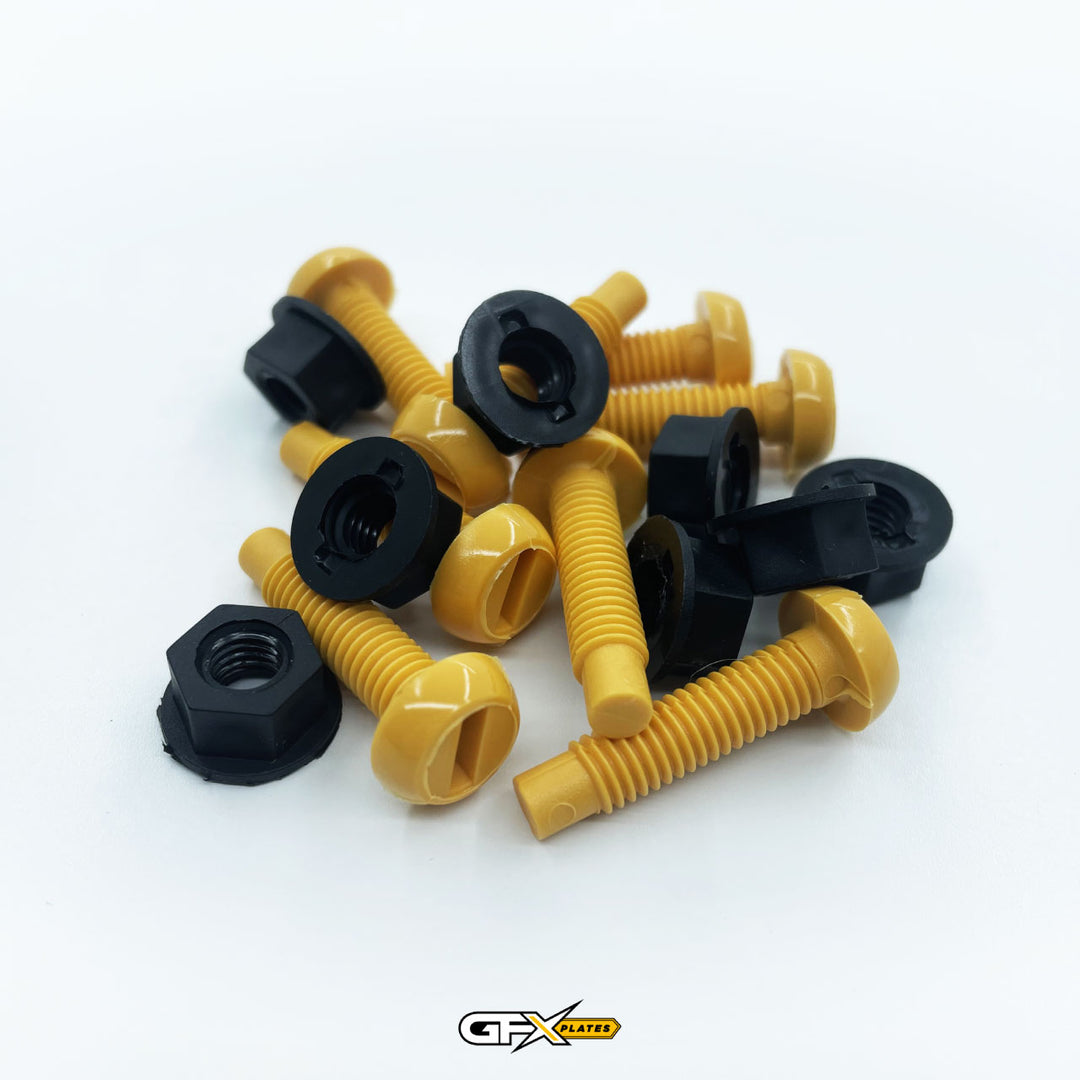 Motorbike 29mm Nut & Bolt Fixing Kit