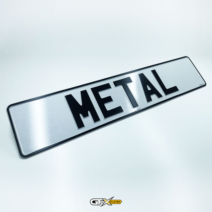 Pressed Aluminium Number Plates