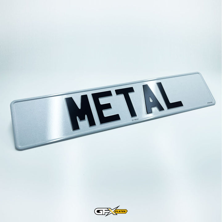 Pressed Aluminium Number Plates